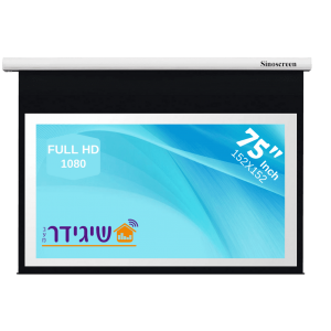 מסך מקרן חשמלי 152X152