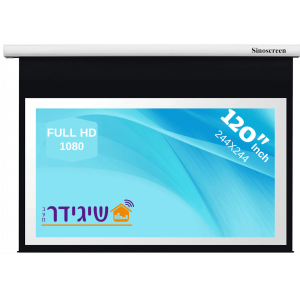 מסך מקרן חשמלי 244X244